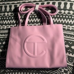 Medium Bubblegum Telfar Shopping Bag